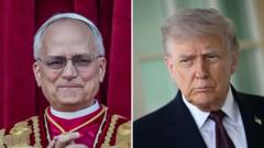 Cómo los ataques de Trump contra el Papa le están costando el apoyo de una parte importante de sus seguidores