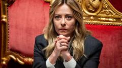 Meloni anuncia la suspensión del acuerdo de Defensa de Italia con Israel