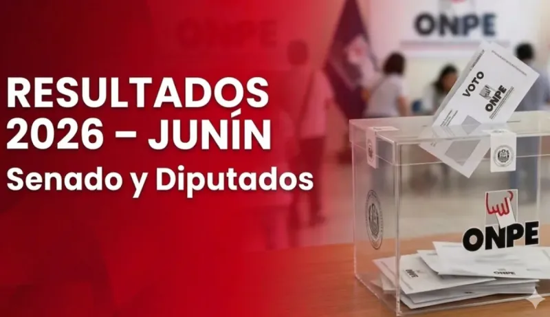 Resultados Elecciones 2026 Junín EN VIVO: conteo de votos oficial ONPE para senador y diputados