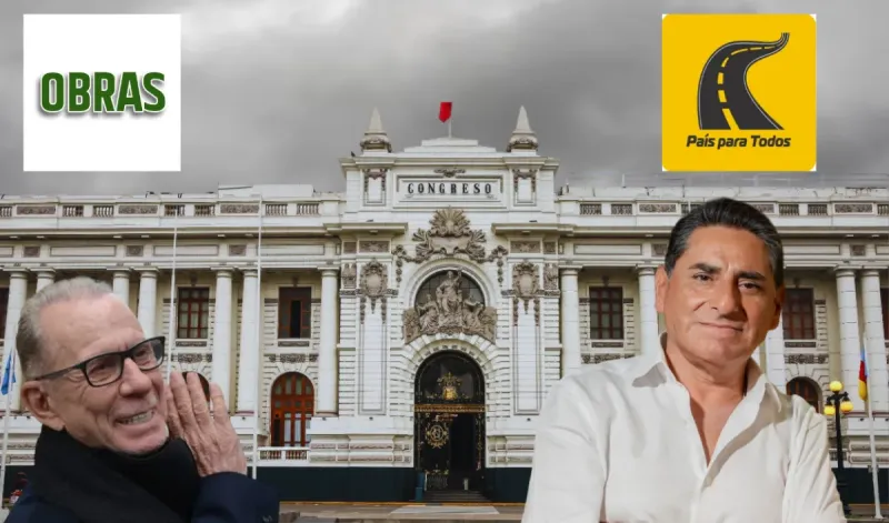 Carlos Álvarez y Ricardo Belmont renuncian a la política y dejarían a sus diputados electos a la deriva