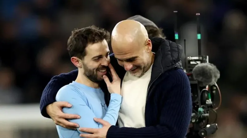 Emotiva despedida de Bernardo Silva