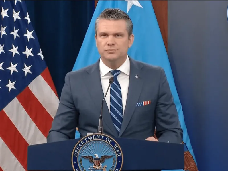 US defence secretary Pete Hegseth attacks press coverage of war on Iran