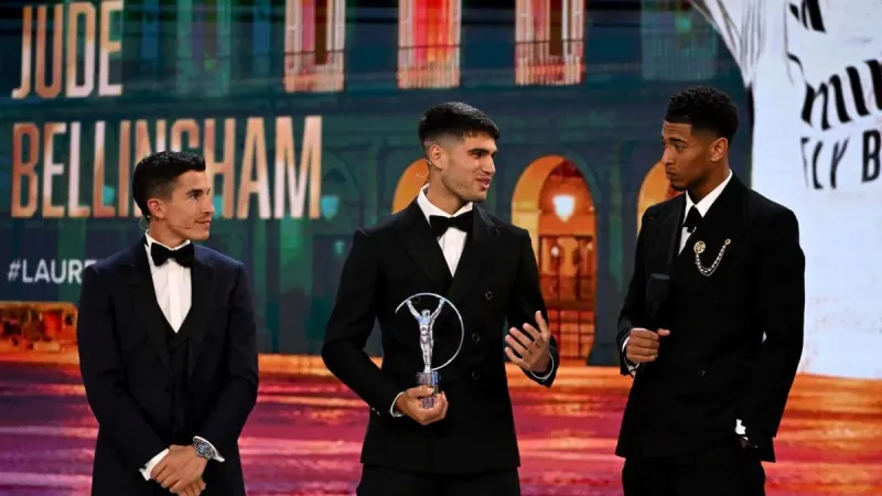 Alcaraz estará el lunes en Madrid en la entrega de los Laureus 2026