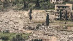 Las imágenes satelitales que muestran cómo Israel ha arrasado localidades enteras en el sur del Líbano