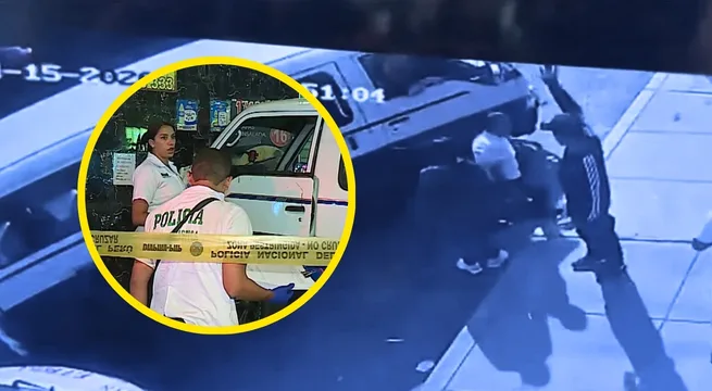 Cámaras captan asesinato de chofer de combi por falso pasajero | VIDEO