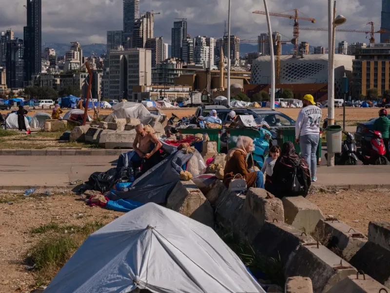 Displaced Lebanese in Beirut uncertain if they can trust ceasefire