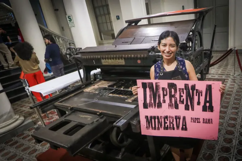 Casa de la Literatura presentó oficialmente la imprenta que usó José Carlos Mariátegui