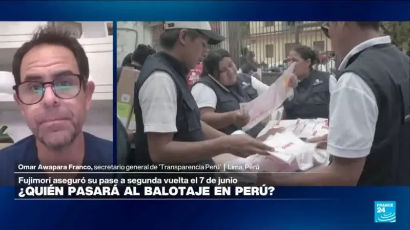 Omar Awapara Franco: "Está en juego el paso a la segunda vuelta presidencial en Perú"