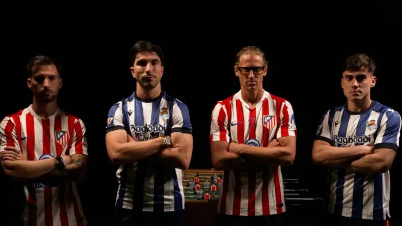Atlético de Madrid y Real Sociedad, rivales en el campo y unidos por el fútbol