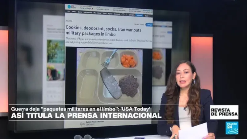 "Galletas, desodorantes...La guerra de Irán deja los paquetes militares en el limbo": 'USA Today'