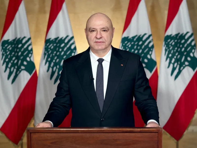 Lebanon president says country is no longer a pawn amid Israel ceasefire