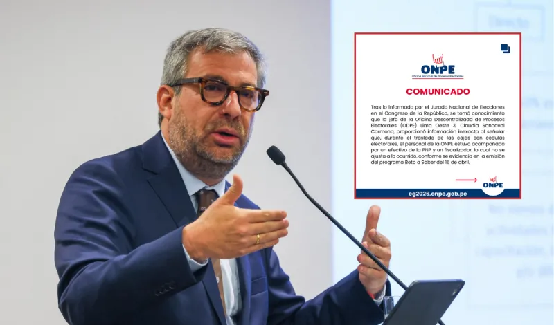 ONPE se retracta y confirma que material electoral abandonado no fue resguardado por la policía