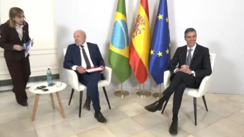 Pedro Sánchez se reúne con Lula previo a encuentro de líderes de izquierda