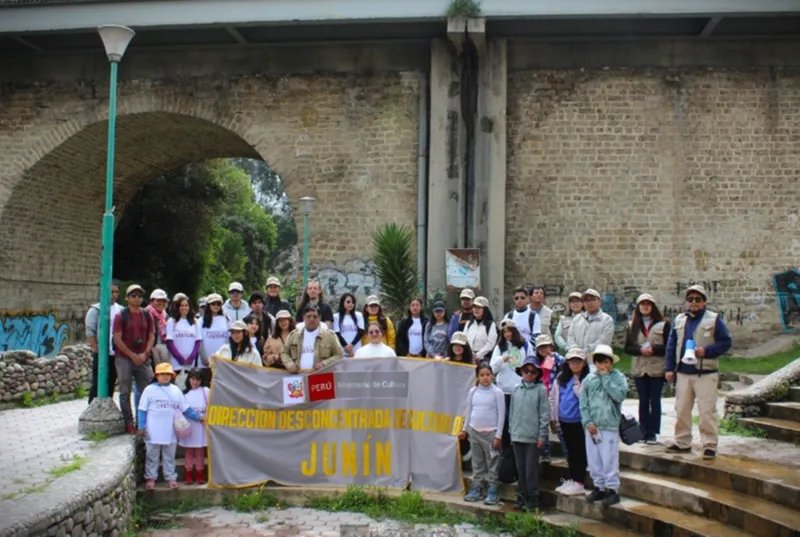 Huancayo: Cerca de 50 personas participaron en recorrido por zona monumental