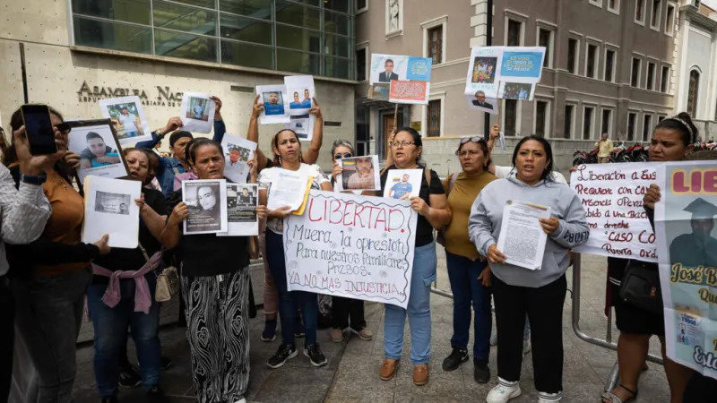 Organización Foro Penal asegura que quedan 477 detenidas en Venezuela por motivos políticos