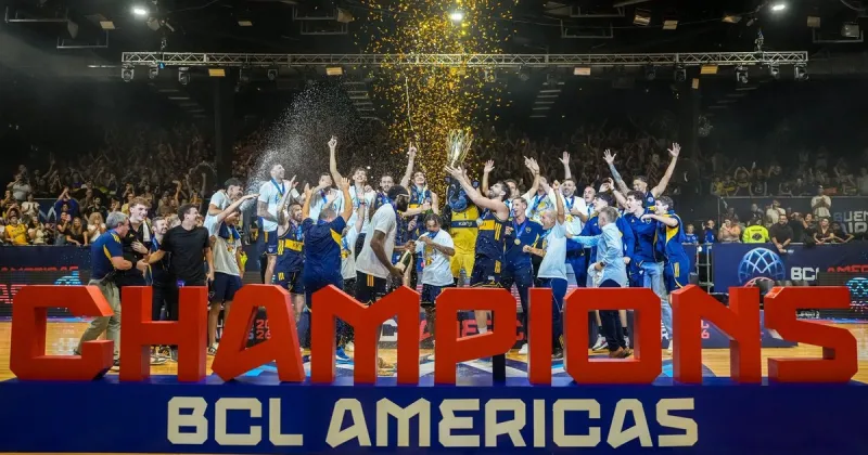 Boca hizo historia en Núñez antes del Superclásico de fútbol: campeón por primera vez de la Champions League Americas de básquet