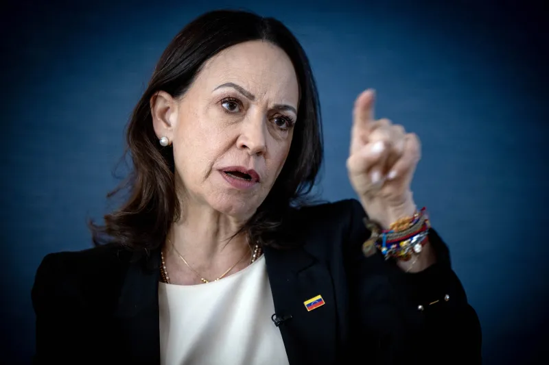 María Corina Machado en EL MUNDO tras el baño de masas en Sol: "Verme con Pedro Sánchez habría enviado un mensaje inadecuado; nuestra causa tiene que ver con la verdad y con la gente"