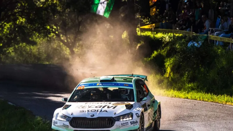 ‘Cohete’ sale por la puerta grande del Rally Sierra Morena: primer triunfo europeo y más líder del SuperCER
