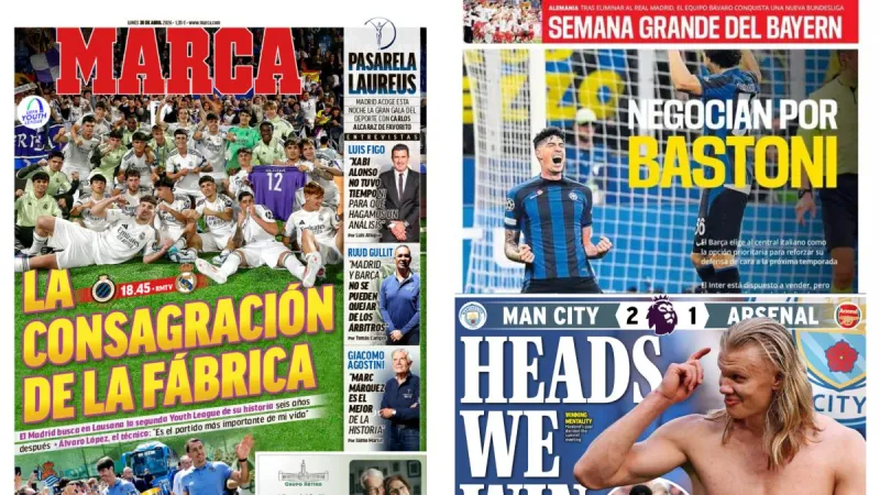 La Champions de La Fábrica, el Barça elige nuevo central...