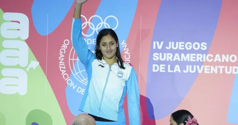 Agostina Hein, la más ganadora de los Juegos Suramericanos de la Juventud: se despidió de Panamá 2026 con su novena medalla dorada