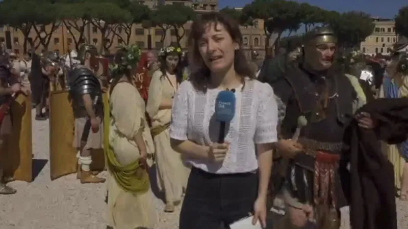 Roma revive su origen con una recreación masiva y un mensaje político por la paz global