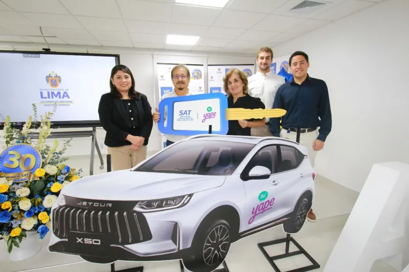 SAT de Lima: en su 30° aniversario premia la puntualidad de 91 contribuyentes