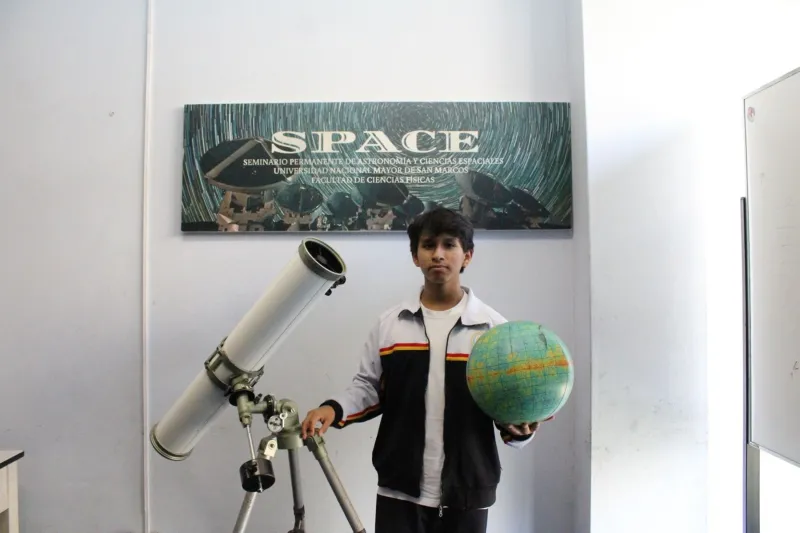 Estudiante peruano realizará pasantía en reconocido Instituto de Astronomía en Alemania