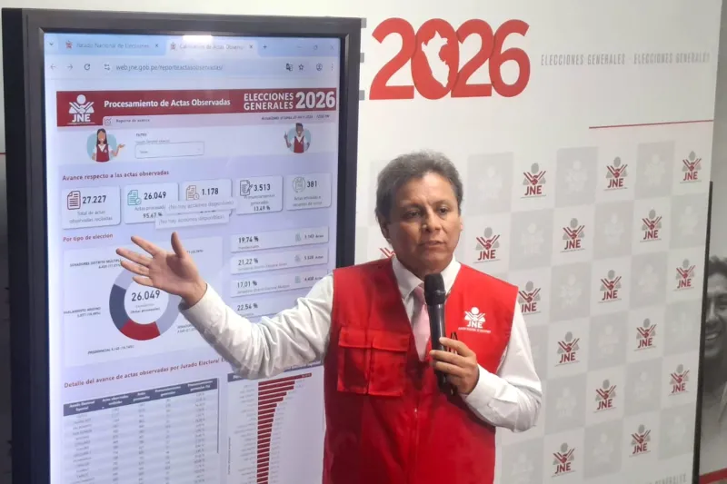 Elecciones 2026: más de 27 mil actas observadas ingresan a revisión de jurados electorales