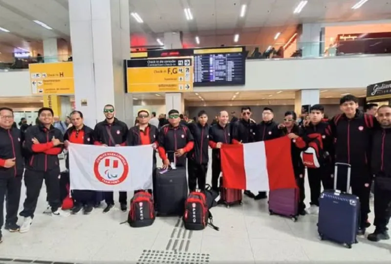 Selección peruana de fútbol para ciegos inicia campamento de entrenamiento en Sao Paulo