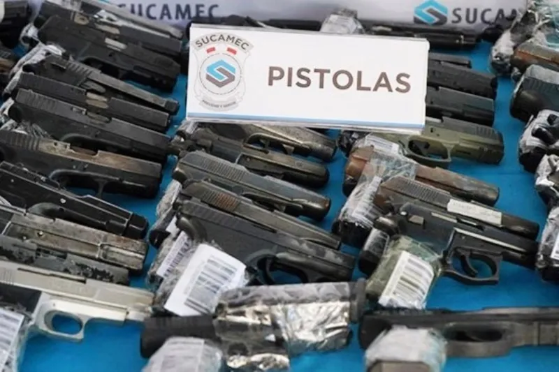 Sucamec incauta más 3,500 armas de fuego en lo que va del 2026
