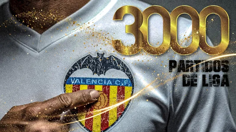 El Valencia cumple 3.000 partidos en Primera con un presente incierto y la salvación como objetivo real