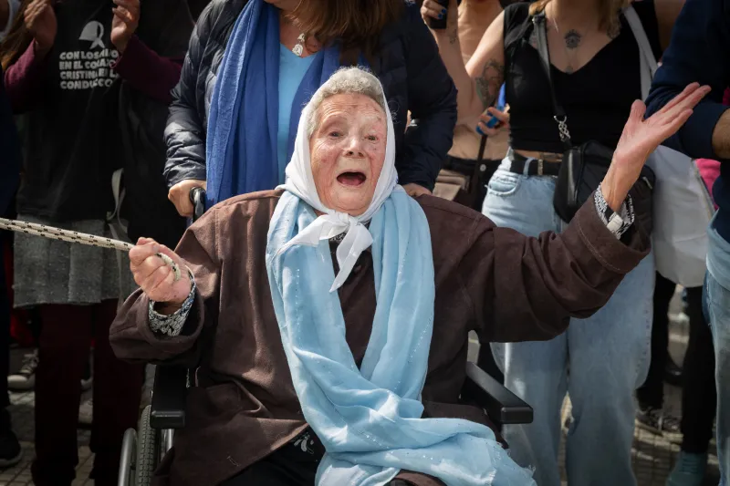 Muere Visitación de Loyola, la española que se convirtió en madre de Plaza de Mayo y buscó durante 50 años a su hijo desaparecido