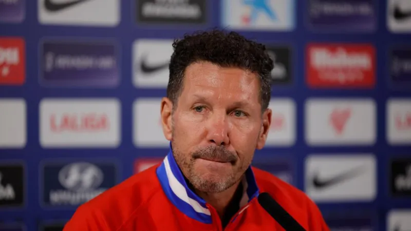 Simeone: "No somos víctimas de nada, hay que ir a por lo que tenemos como siempre: trabajando"