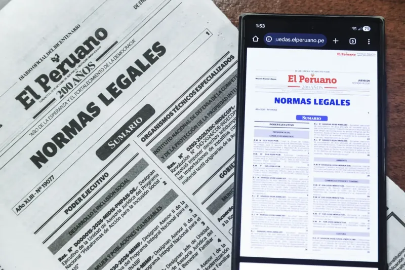 Estas son las normas legales más importantes del martes 21 de abril del 2026