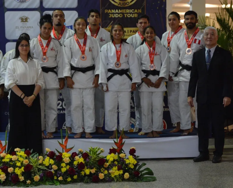 El judo peruano ganó medalla en el Campeonato Panamericano Senior Panamá 2026