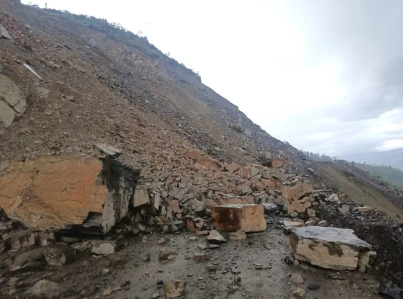 Región Áncash registra 87 emergencias por derrumbe de cerros en lo que va del 2026