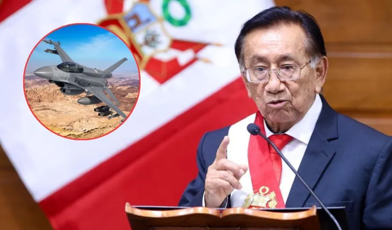 Presidente Balcázar llama al próximo gobierno a analizar compra de cazas F-16: "Debe hacerse con total tranquilidad"