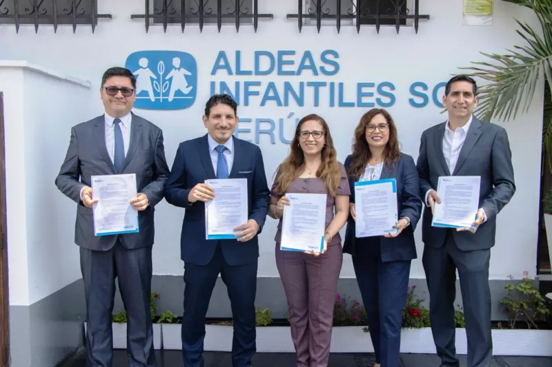 Operadores aeroportuarios del Perú se alían con Aldeas Infantiles SOS por la niñez