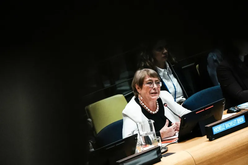 Bachelet apuesta por la cooperación y el multilateralismo al presentar su candidatura a la secretaría general de la ONU