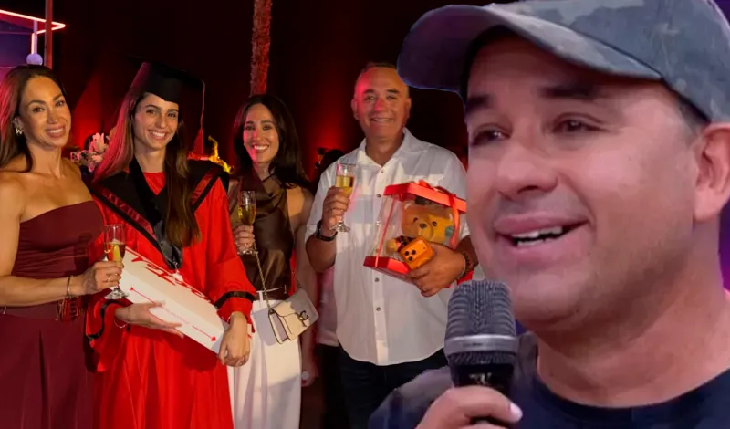 Roberto Martínez se emociona al celebrar importante logro de la hija de Melissa Loza en destacada universidad: "Lo lograste"