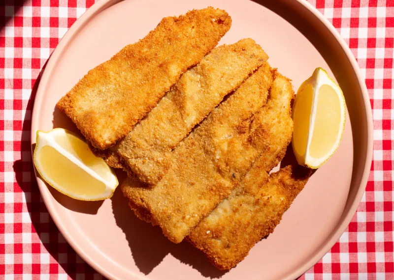 Milanesa de pescado