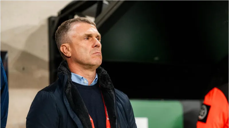 Ucrania cesa como seleccionador a Rebrov tras no clasificar al equipo para el Mundial