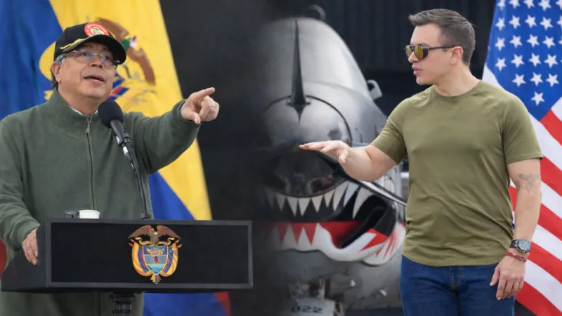 Noboa vs. Petro: ¿qué hay detrás de sus acusaciones cruzadas?
