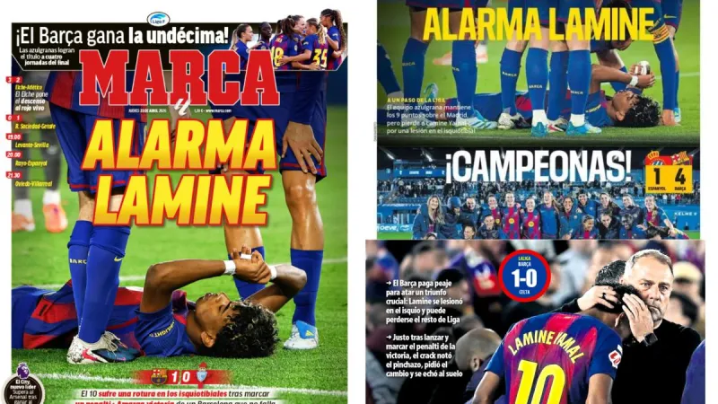 Preocupados por Lamine