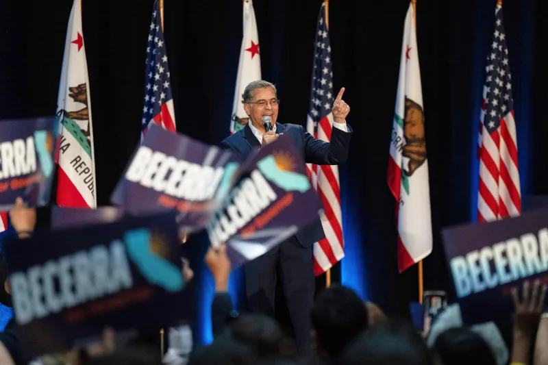 Swalwell’s resignation boosts Xavier Becerra in  the run for California governor: ‘We have to control the president’s excesses’