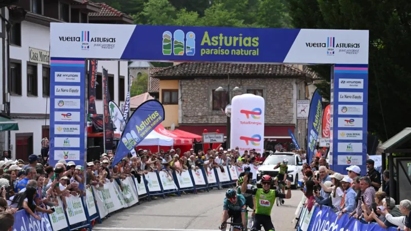 Gabriel Layrac gana la primera etapa de la Vuelta a Asturias
