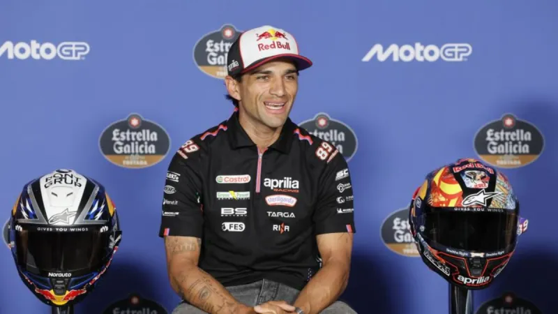 Jorge Martín: "Marc Márquez es el que defiende título; yo estoy mirando desde detrás"