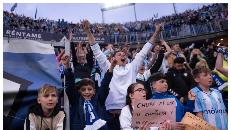 Llega el Castellón y La Rosaleda acude a la llamada de los 'playoffs'