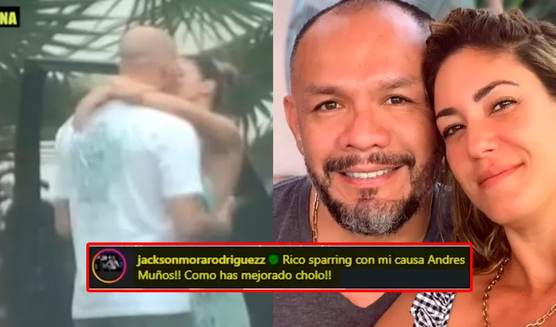 Hombre ampayado besando apasionadamente a Tilsa Lozano revela que es muy amigo de Jackson Mora: "Hemos entrenado años"