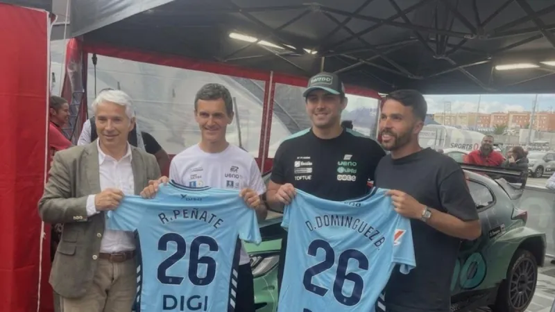 Kirian se sube al Toyota GR Yaris Rally2 de Peñate en Rally Islas Canarias